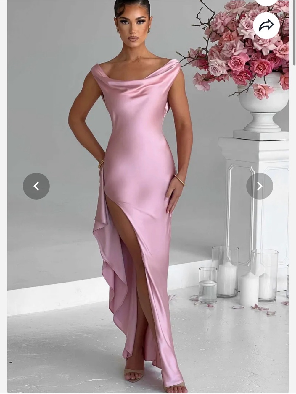 BABYBOO-Marilyn Maxi Dress - Blush